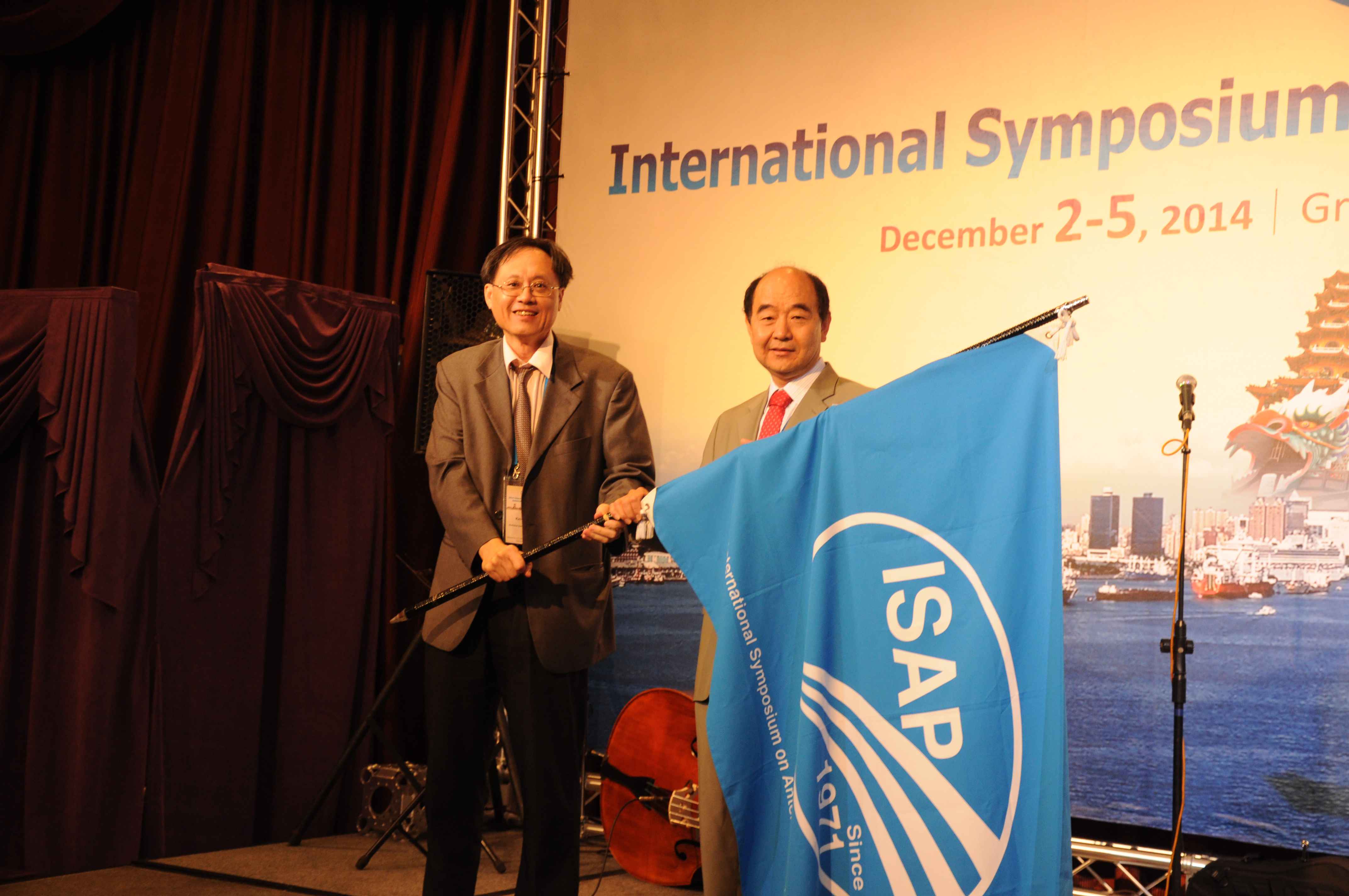 ISAP flag handover.